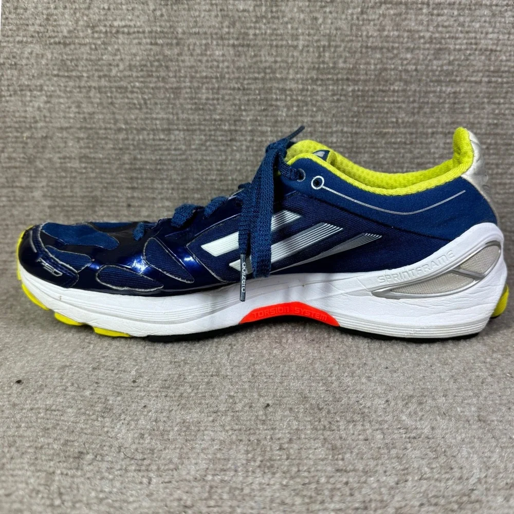 Adidas Adizero F50 Mens 9 Blue Yellow Running Shoes Sprintframe‎ G62762